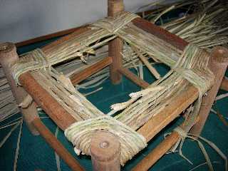 Paillage de chaise du Gol