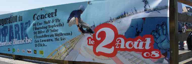Inauguration du Skate-park de St-Pierre