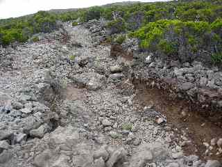 Sentier du retour vers le Mado