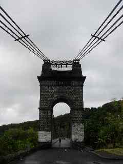Pont suspendu Rivire de l'Est