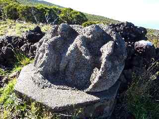 Statue de Gilbert Clain - Piton Rouge