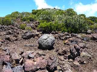 Bombe volcanique du Piton Rouge
