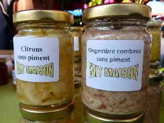 Citrons confits, Gingembre combava