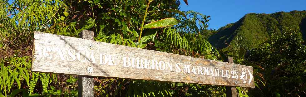 Cascade Biberon - Sentier marmailles