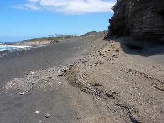 Sentier littoral de l'Etang-Sal - Falaises de sables gris -