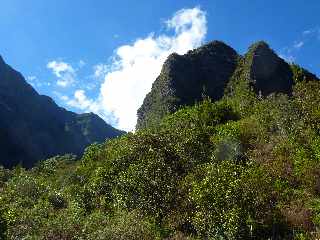 Cilaos - Bonnet de Prtre  - Face nord