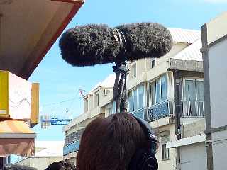 Visite de Nicolas Sarkozy  Saint-Pierre - La Runion - 4 avril 2012-
