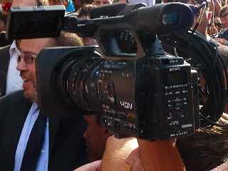 Visite de Nicolas Sarkozy  Saint-Pierre - La Runion - 4 avril 2012-