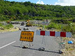 4 avril 2012 - Travaux de rtablissement du passage au Ouaki