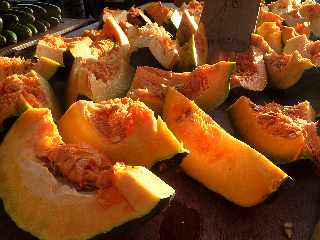 St-Pierre - March forain - Citrouilles