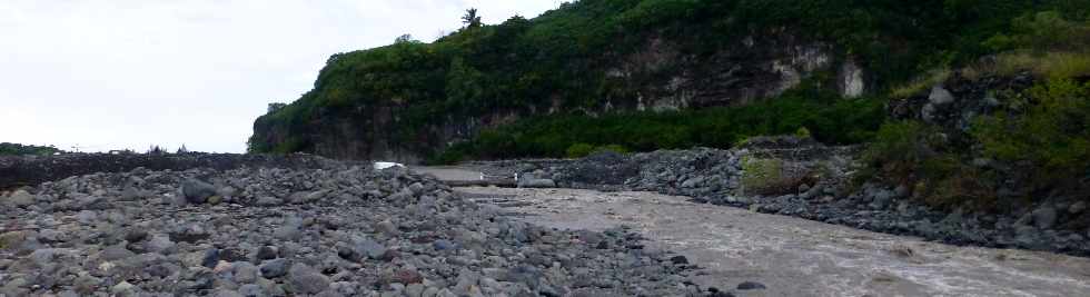 Radier du Ouaki - 31 janvier 2013 - Cyclone Felleng -
