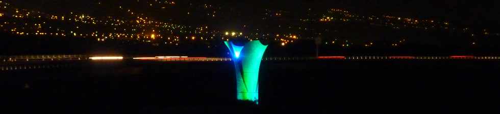 15 juin 2013 - Nouveau pont sur la rivire St-Etienne de nuit