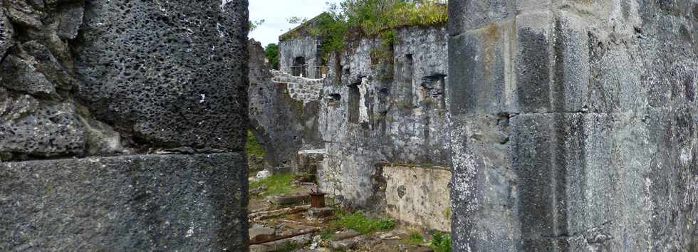 Juin 2014 - Ste-Rose - Ancienne usine sucrire de Ravine Glissante - Chantier cole insertion