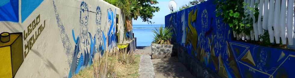 26 septembre 2014 - St-Leu - Littoral - Voie d'accs  la plage