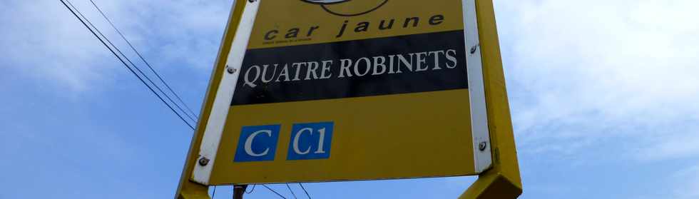 17 octobre 2014 - St-Leu - Arrt Car jaune Quatre Robinets