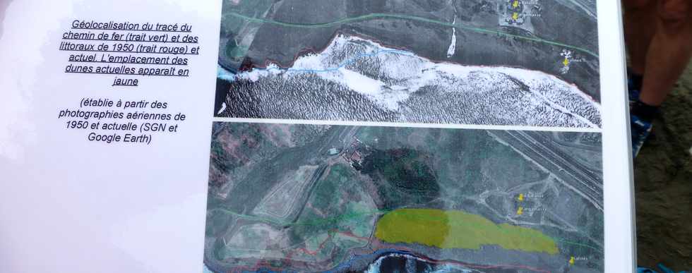 30 novembre 2014 - La Pointe du Diable, un site naturel remarquable - Histoire gologique rcente et aspects humains - Ple Valorisation du patrimoine - St-Pierre - Dunes de sable de Saline Balance -