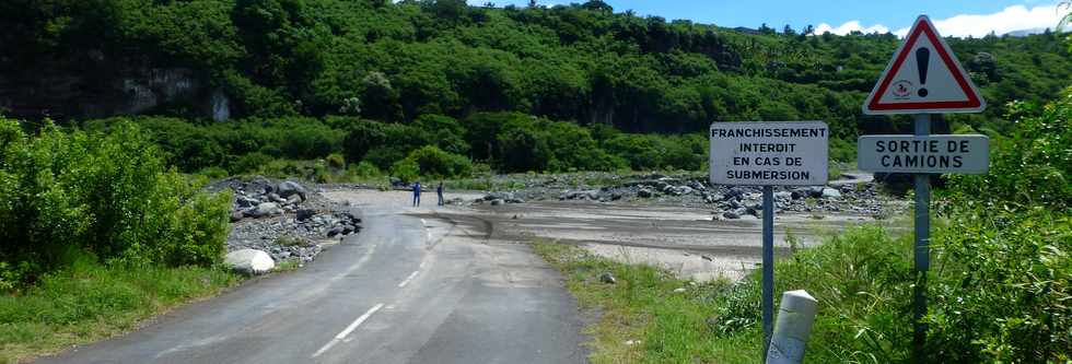 11 mars 2015 - Tempte Haliba - Radier du Ouaki submerg - Bras de Cilaos