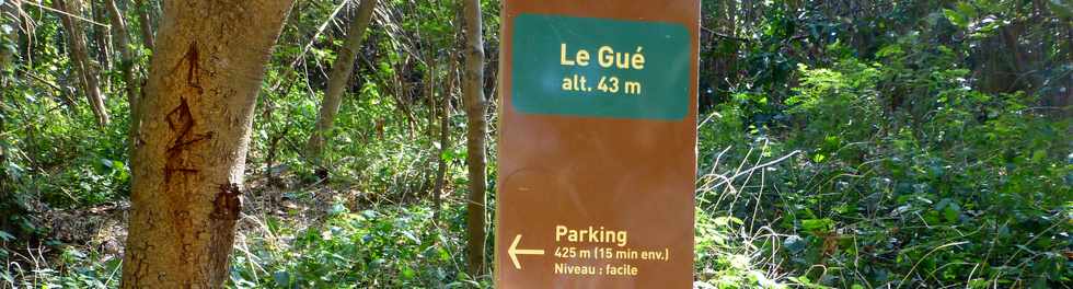 Septembre 2015 - St-Gilles les Bains - Sentier touristique du Verger Bottard - Le Gu
