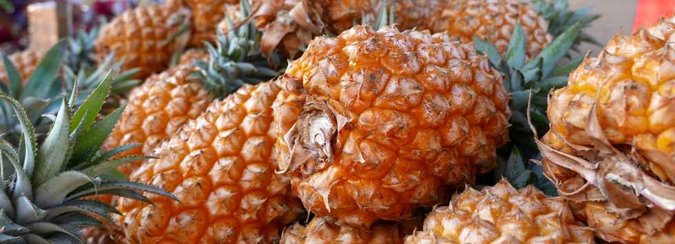 14 janvier 2017 - St-Pierre - March forain - Ananas