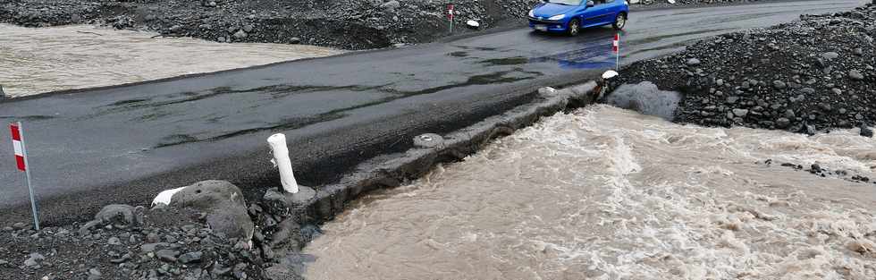 13 mars 2017 - Radier du Ouaki - Crue du Bras de Cilaos -