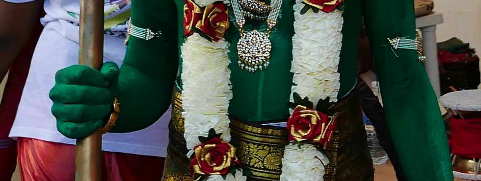 22 octobre 2017 - St-Pierre - Dipavali - Prparatifs du dfil et village indien -