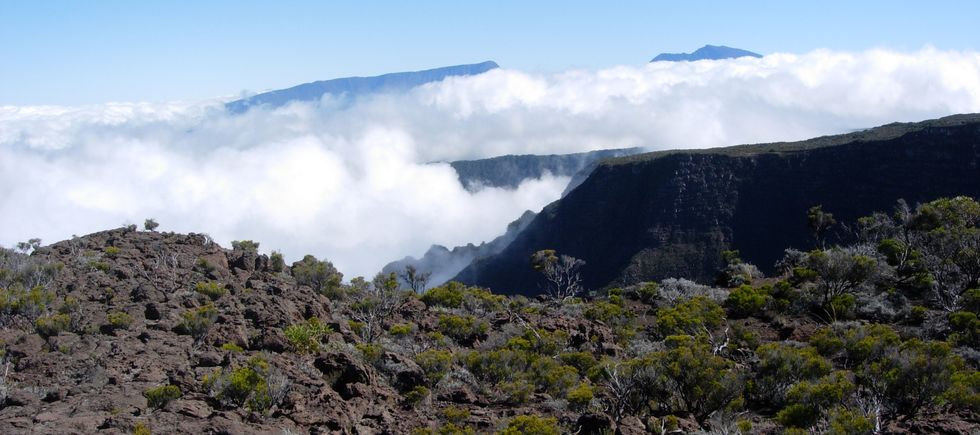 Plaine des Remparts vers Piton des Neiges
