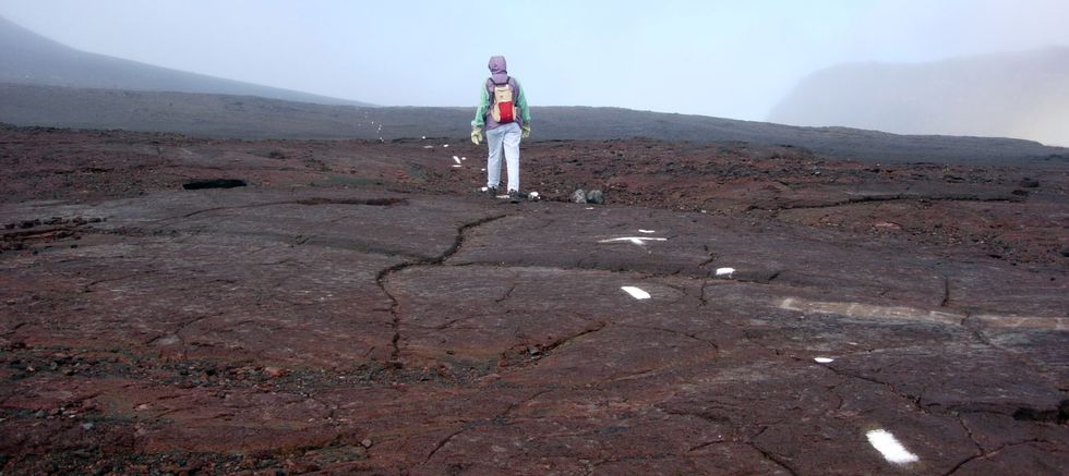 Plaine des Sables vers Grand Galet