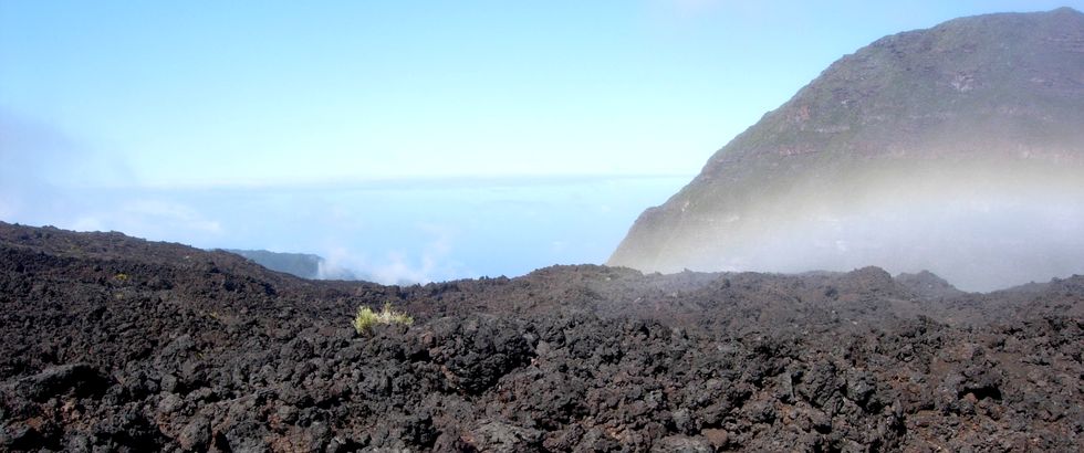 Sentier vers Grand Galet Plaine des Sables