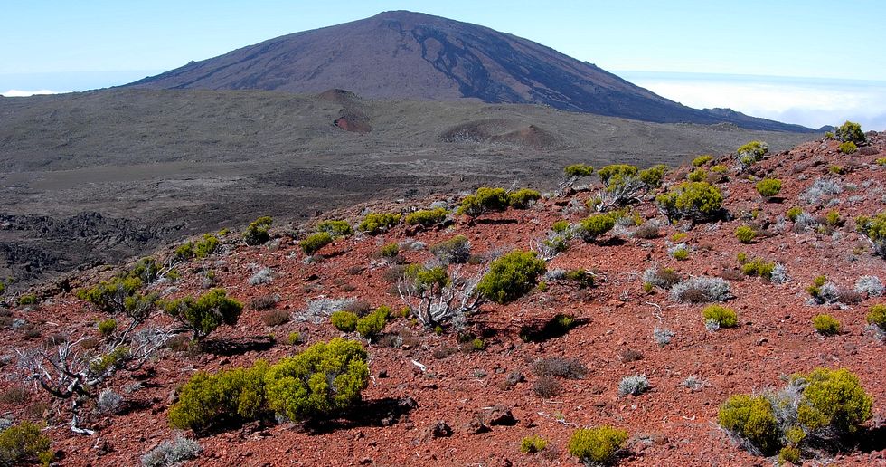 Piton Chisny et Piton de la Fournaise