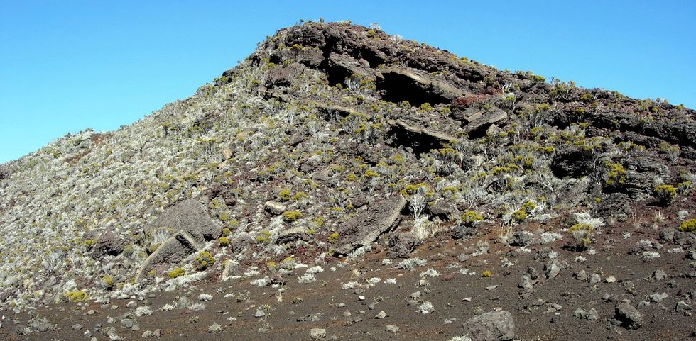 Face nord-est du Demi-Piton