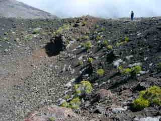 Cratre intrieur du Piton Hay