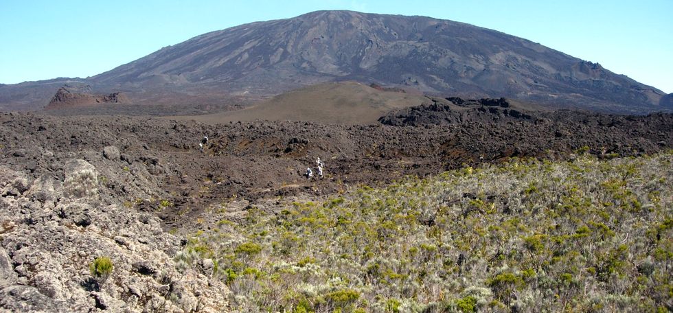 Crat�re La Gal�re et Piton de la Fournaise