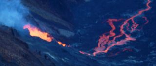 Eruption sous le Nez Coup� de Ste-Rose  Janv 2006