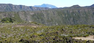 Vue depuis le sommet du Piton de Bert