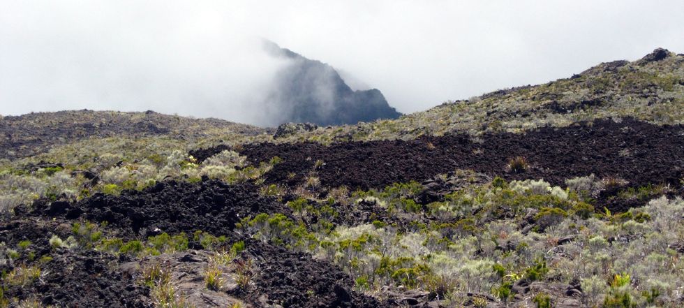 Piton de Crac vu du sud-ouest