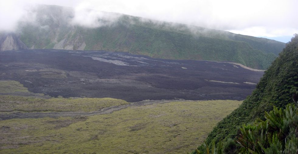 PLaine des Osmondes et Piton de Crac