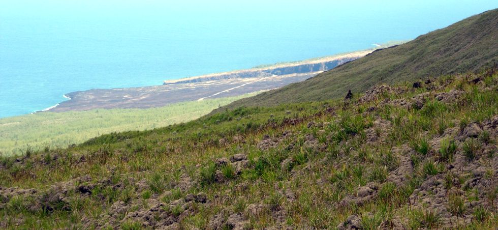 C�te est depuis le Piton de Crac