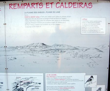 Panneau au Pas des Sables