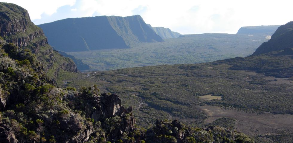 Rempart des Sables vers Fond de la rivi�re de l'Est