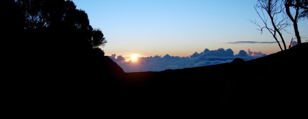 Lever de soleil sur l'Enclos