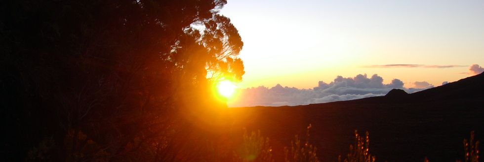 Lever de soleil sur l'Enclos