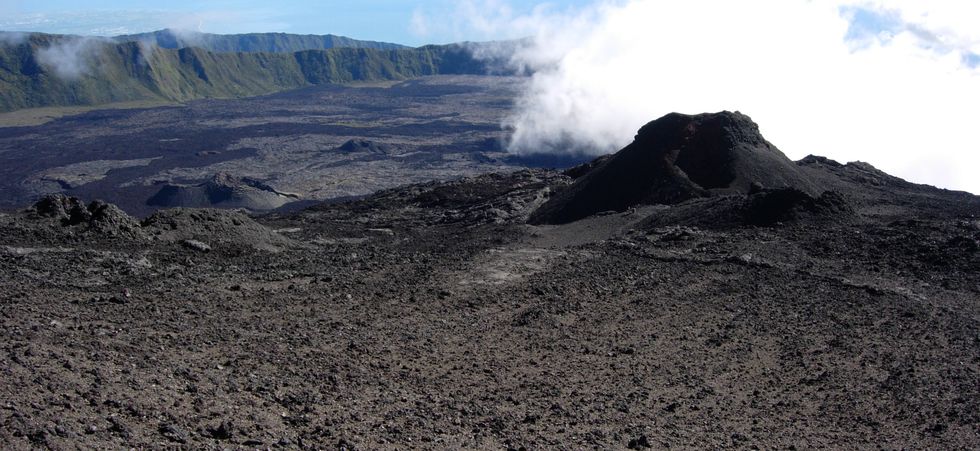 Piton de la Fournaise - Crat�re Julien