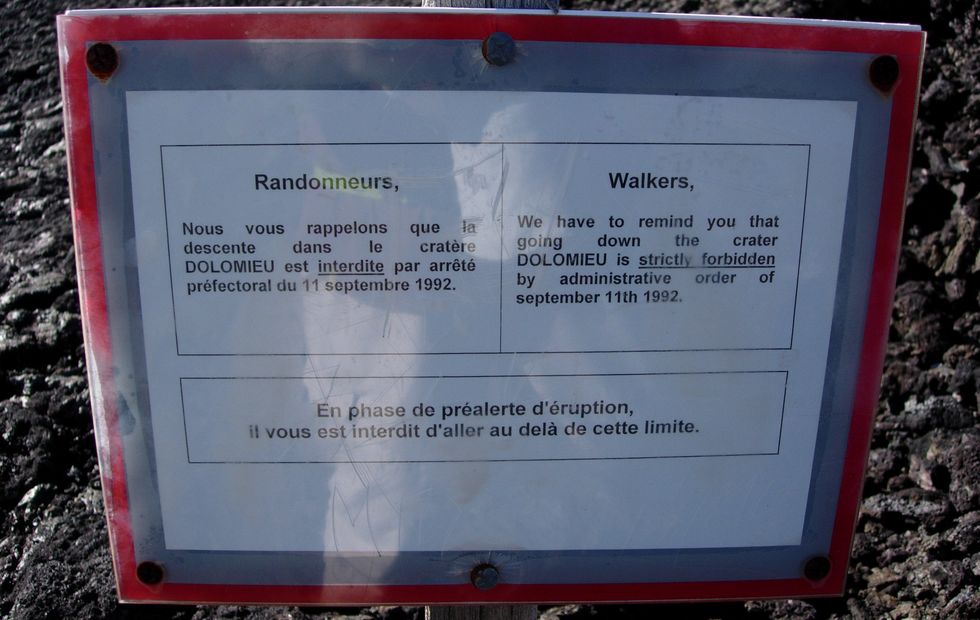 Panneau acc�s Dolomieu
