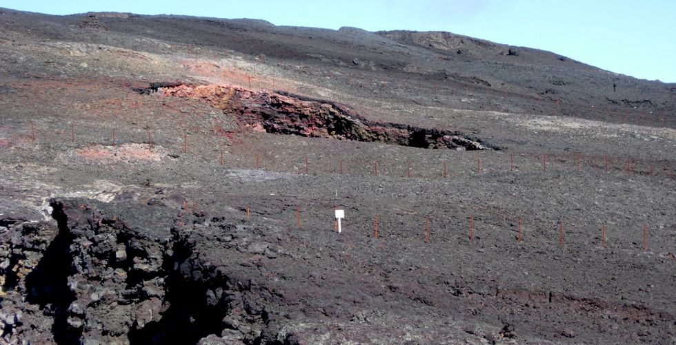 Fournaise- Soufri�re le 30 mars 2007