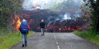 Eruption du 2 avril 2007 - Piton de la Fournaise