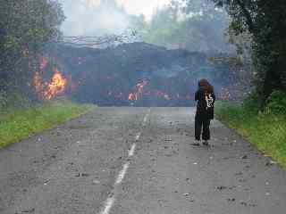 Le bruit de la lave