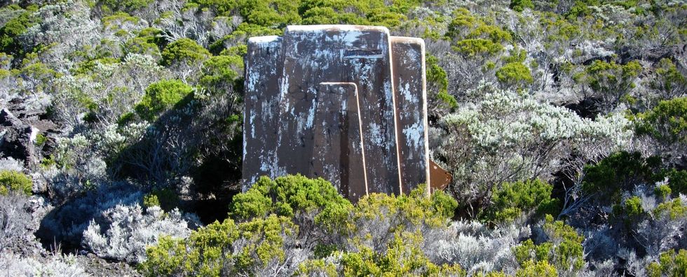 Balisage de secours vers Piton de Partage-Cabane