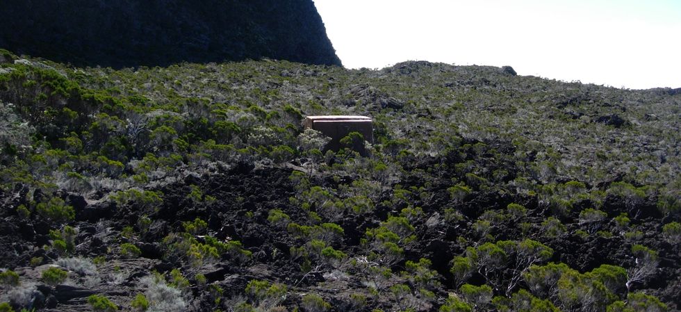 Balisage de secours vers Piton de Partage