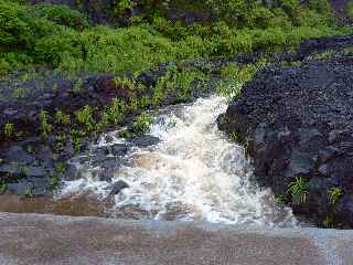 Le Tremblet, Grande Ravine Criais en crue - 8 avril 2011