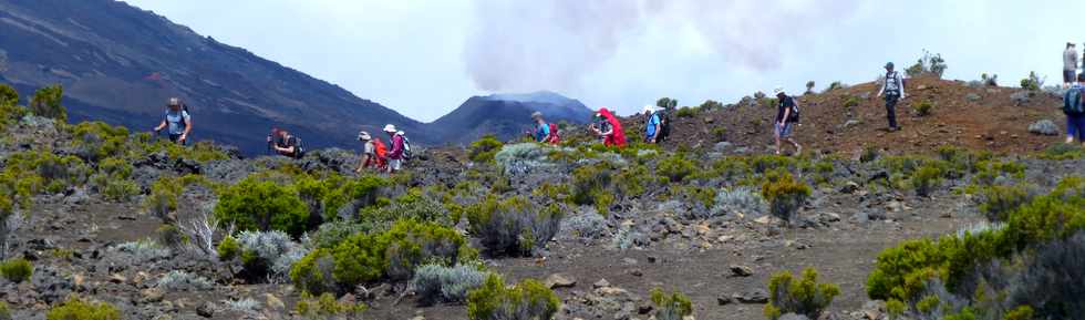 30 octobre 2015 - Massif de la Fournaise - Sentier du Piton de Bert - Piton Rouge -